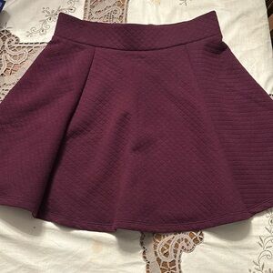 NWT Purple A-Line Skirt